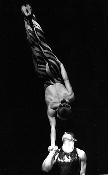 Tango act at Cirque du Soleil